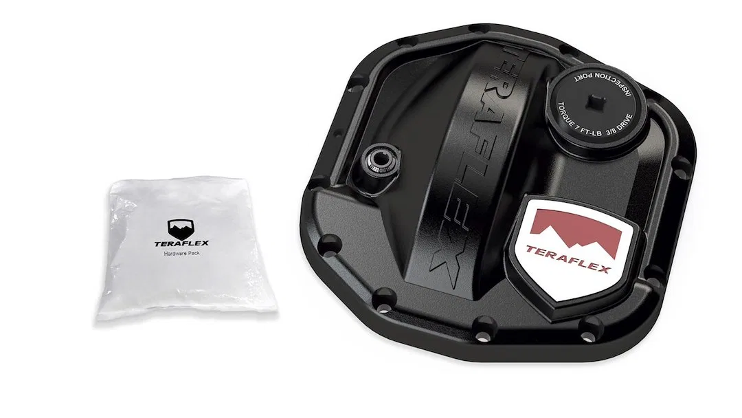 3990630 – TERAFLEX Differential Cover, DANA 30 Standard And High Pinion 10 Bolt Without Girdle With Fill Plug Without...